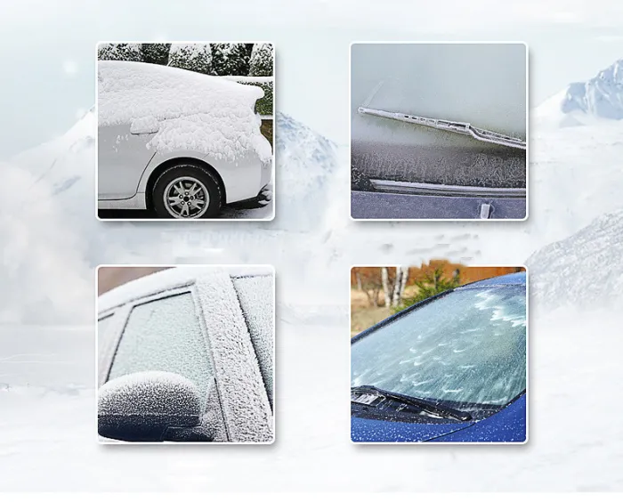Extendable Car Snow Brush and Ice Scraper, 2-in-1 Detachable Windshield Snow Remover with Foam Grip (65-80 cm) - detail photo 7