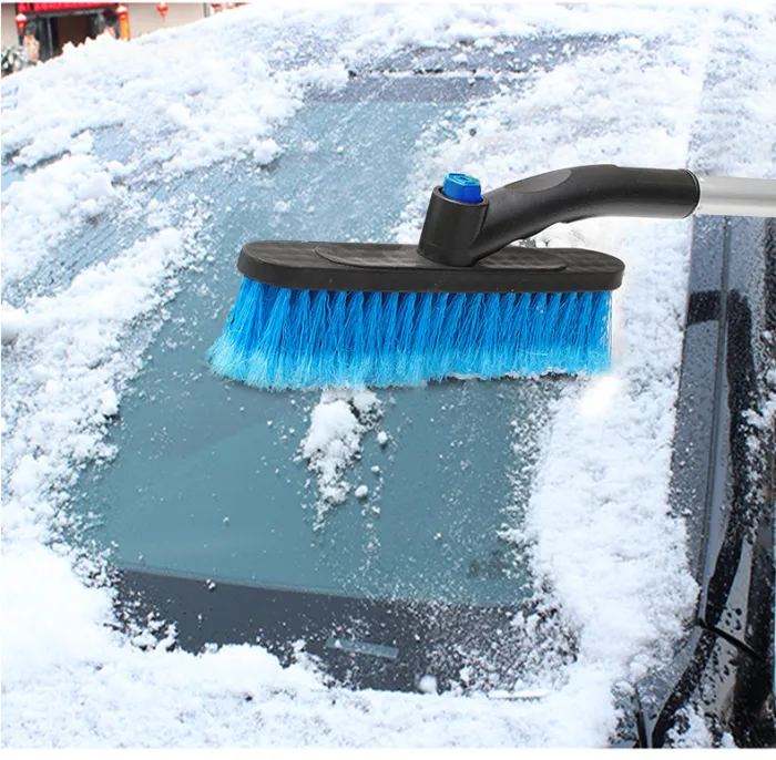 Extendable Car Snow Brush and Ice Scraper, 2-in-1 Detachable Windshield Snow Remover with Foam Grip (65-80 cm) - detail photo 11