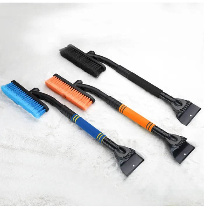 Extendable Car Snow Brush and Ice Scraper, 2-in-1 Detachable Windshield Snow Remover with Foam Grip (65-80 cm) - detail photo 12