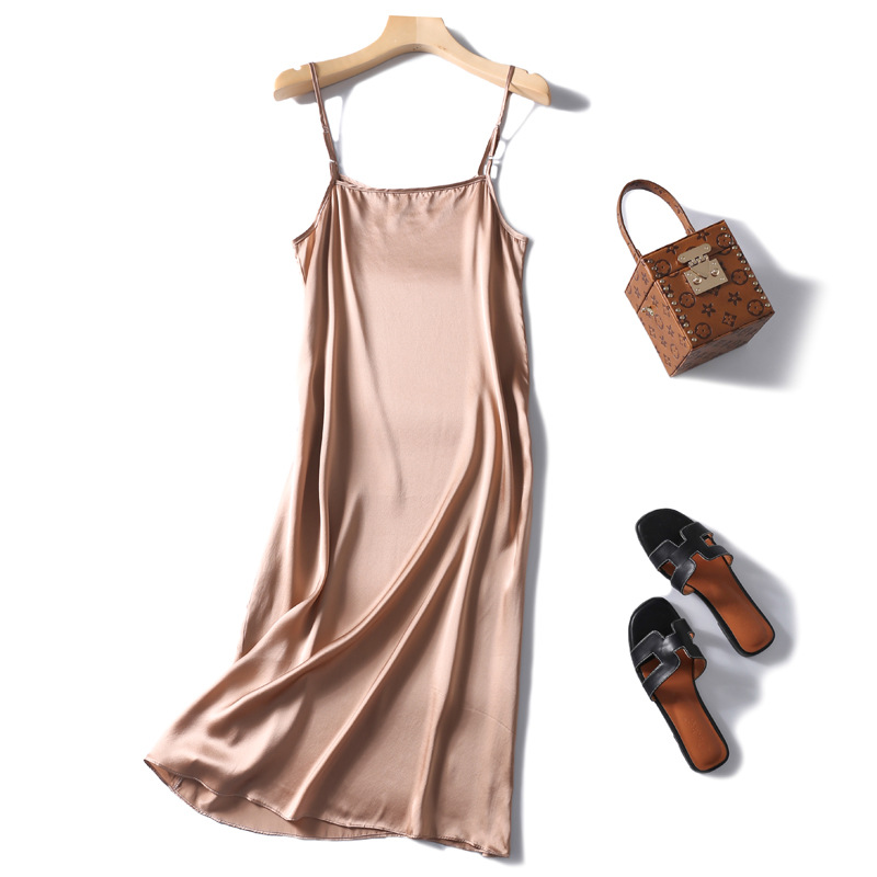 Counter Style Silk Suspender Skirt Pure Silk Nightdress 