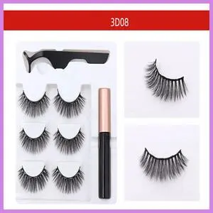 Magnetic Attraction Type Five Magnet Eyelash Free Glue - 3D08