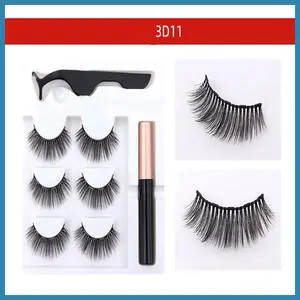 Magnetic Attraction Type Five Magnet Eyelash Free Glue 3D11 - Shop at LoveMi