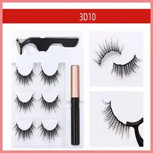 Magnetic Attraction Type Five Magnet Eyelash Free Glue
