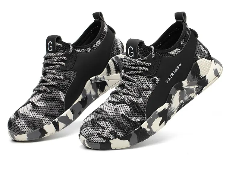 Men's Anti-Smash And Anti-Puncture Safety Shoes