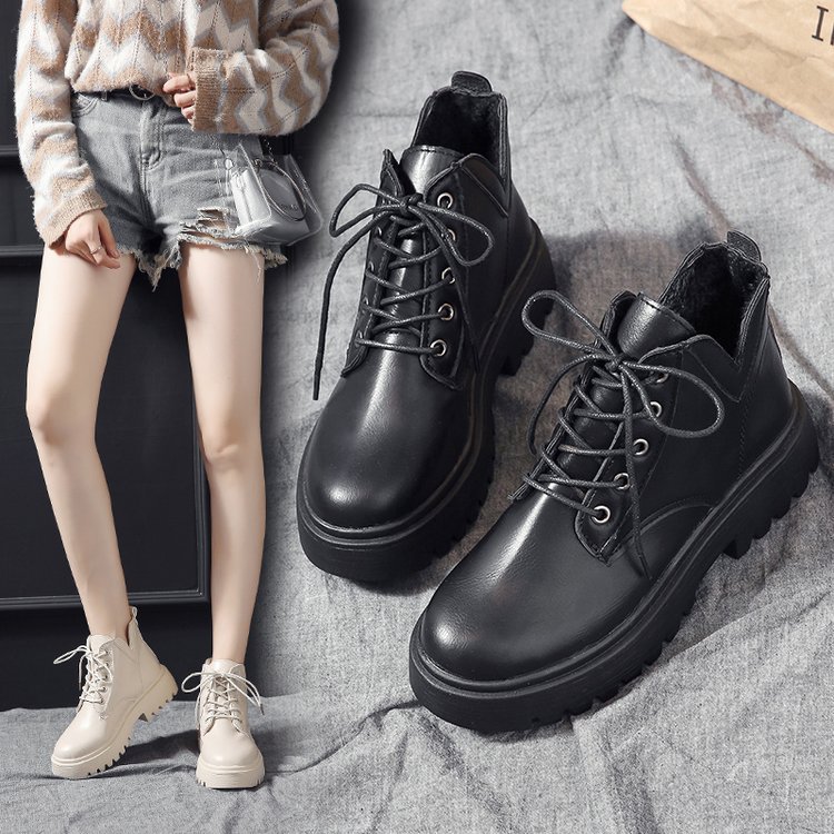 British Style Platform Casual Martin Boots
