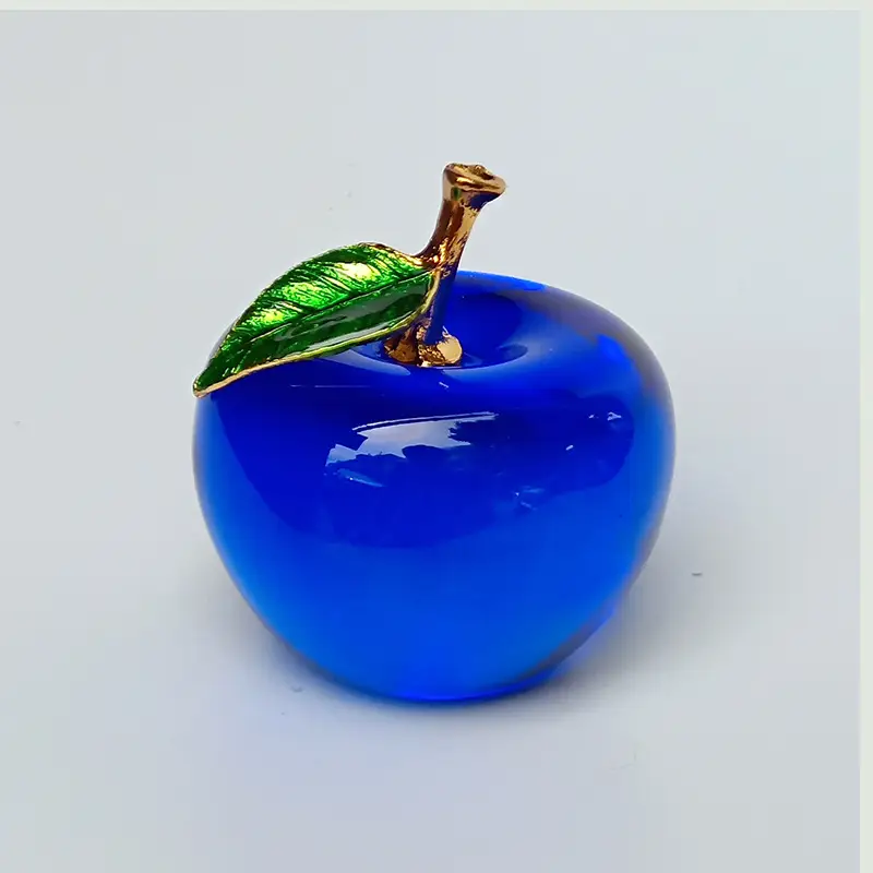 Ornaments Coloured Glaze Decoration Glass Home Decoration Crystal Quartz