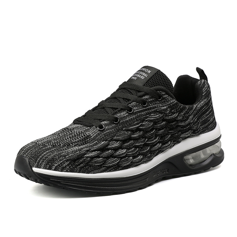 Title 6, Air Cushion Flying Woven Casual Lace-Up Running...