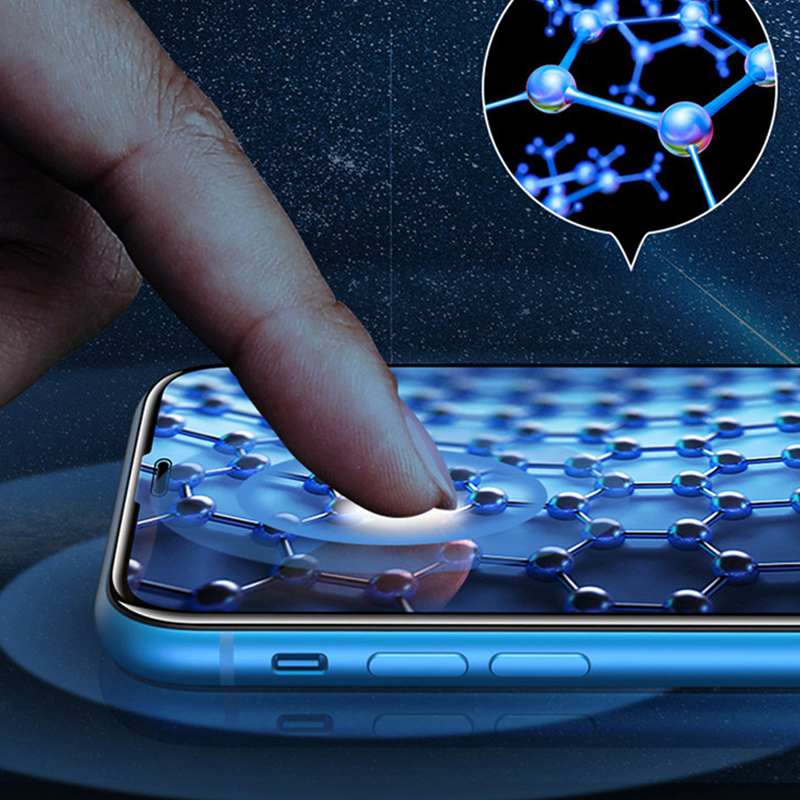 Compatible with Apple, Suitable For IPhone Anti-Fingerprint HD Tempered Film - Image 2