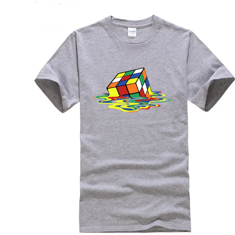 Round Neck Printed Half-Sleeved Men's Short-Sleeved T-Shirt