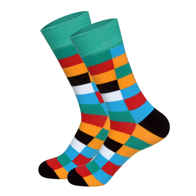 New Arrived Brand Men Socks Funny British Style Casual D 40 46 - Shop at LoveMi