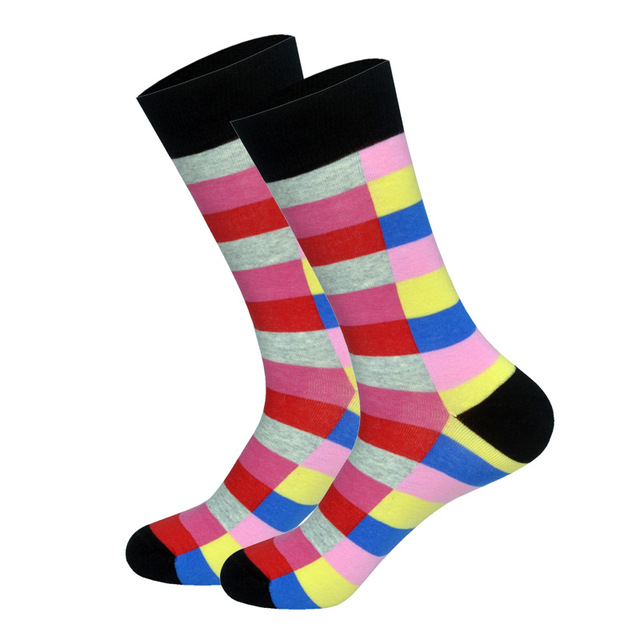New Arrived Brand Men Socks Funny British Style Casual E 40 46 - Shop at LoveMi