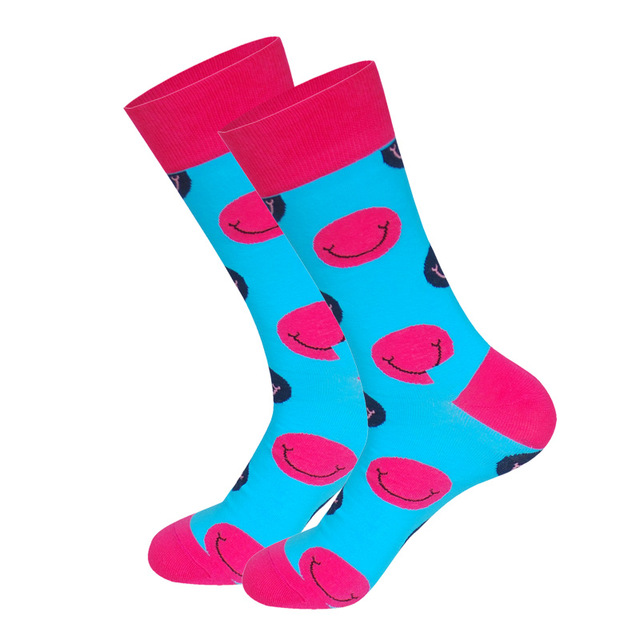 New Arrived Brand Men Socks Funny British Style Casual A 40 46 - Shop at LoveMi