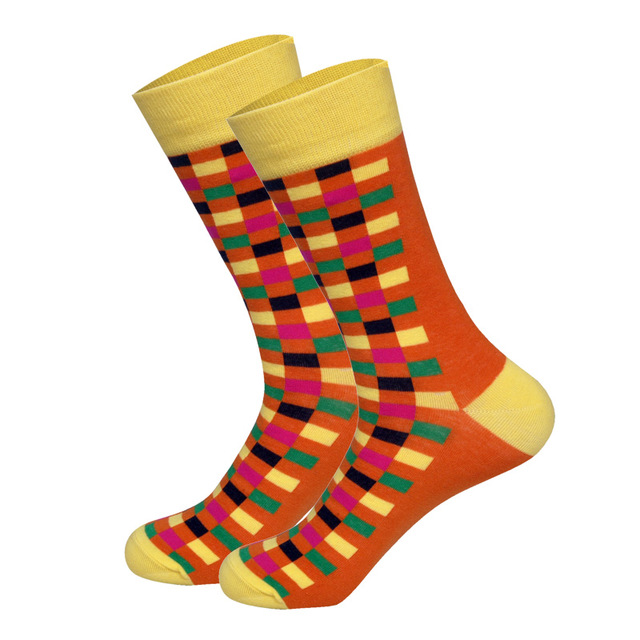 New Arrived Brand Men Socks Funny British Style Casual H 40 46 - Shop at LoveMi
