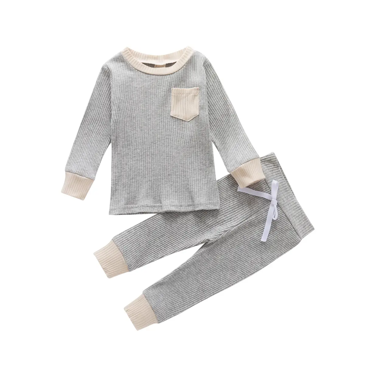 Spring And Autumn New Pit Strip Four-color Suit
