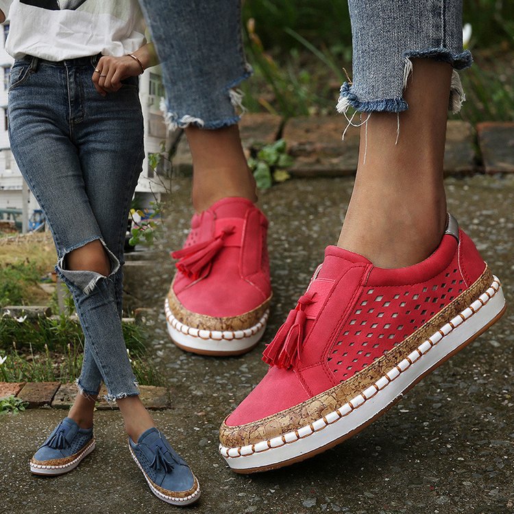 European and American Thick-soled Casual Shoes