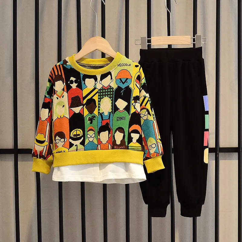 Children's Clothing Boy Autumn Suit New Style Korean Casual