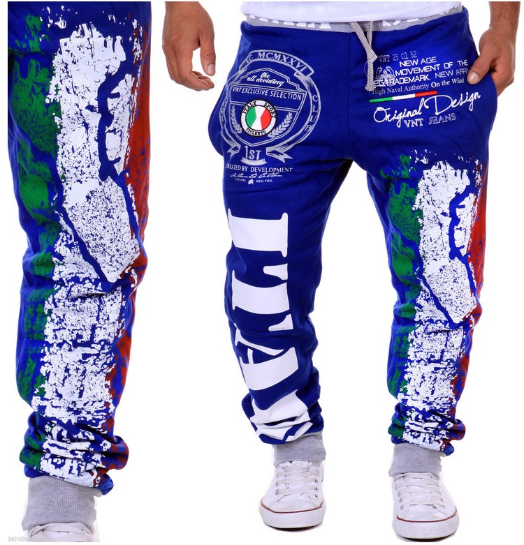 Title 7, Pantaloni sportivi con stampa di design Pantalo...