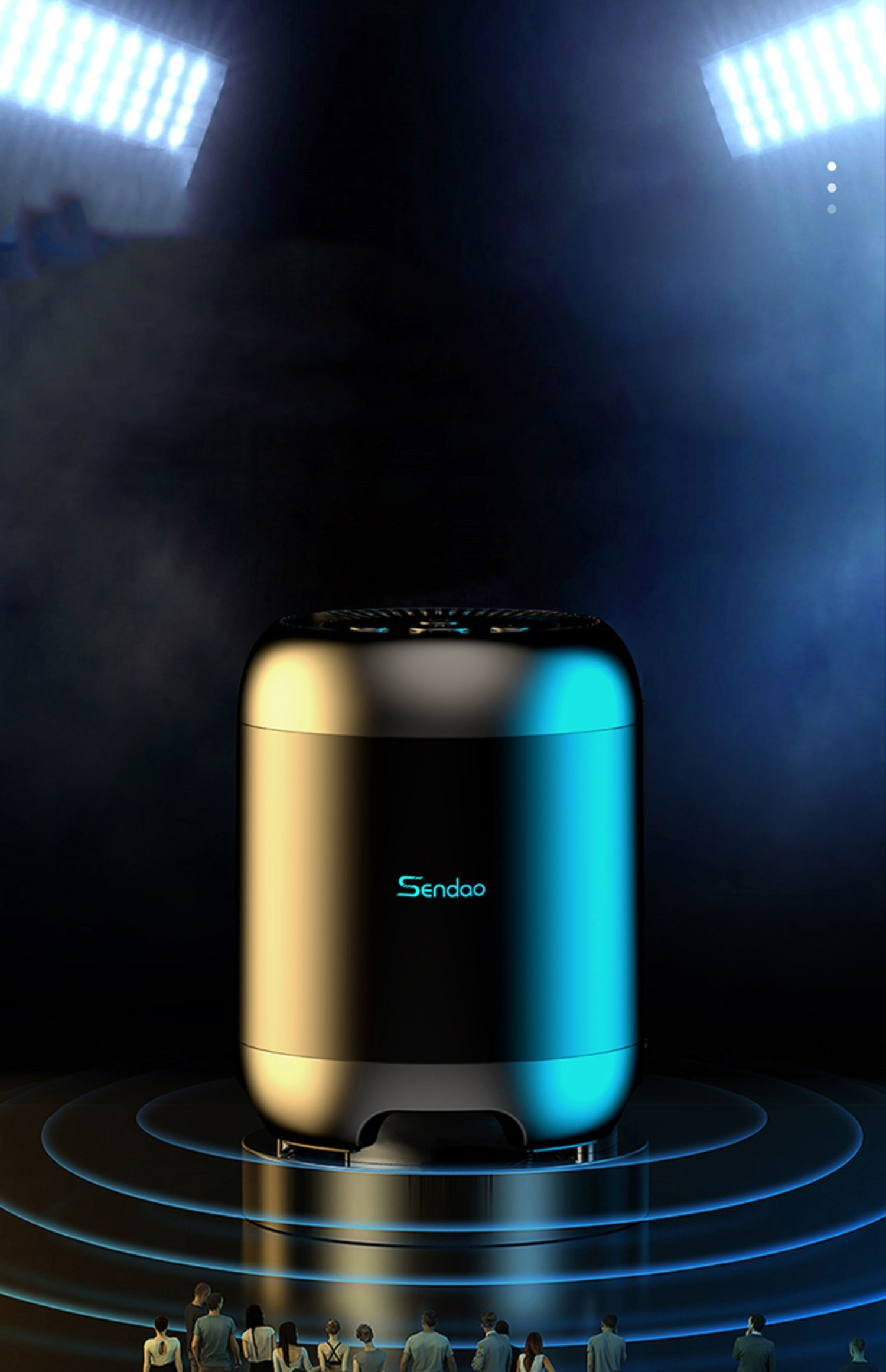 Wireless Bluetooth Speaker Small Audio Super Subwoofer - Image 5