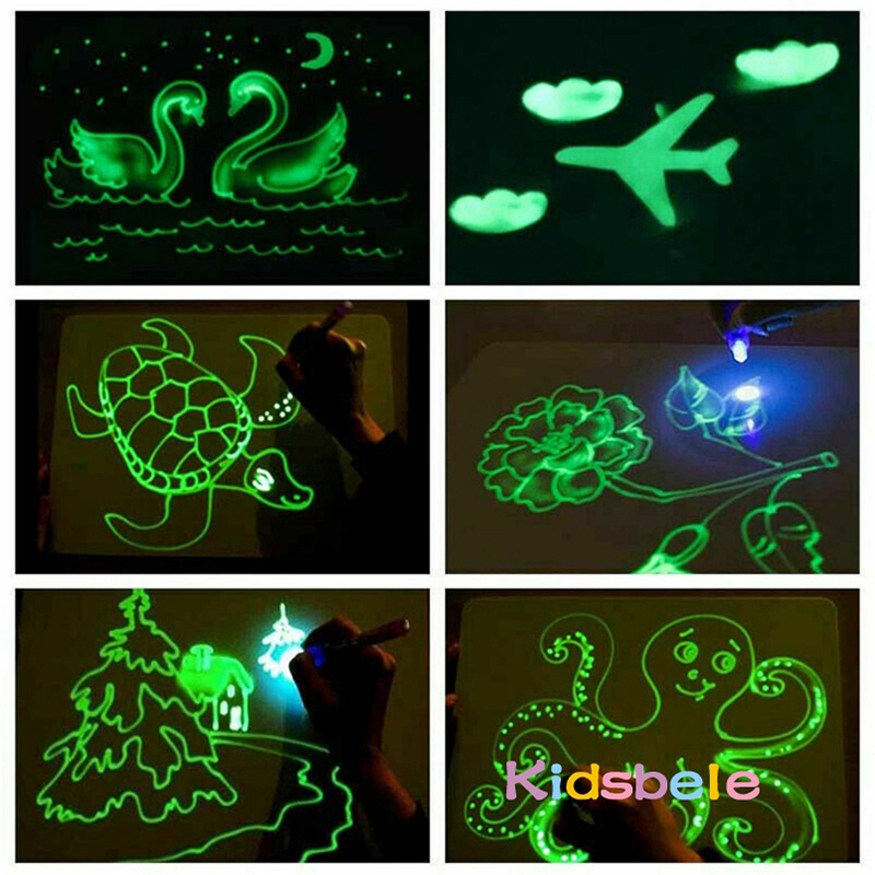 Title 3, Painting Writing Board Luminous Board Magical Glow