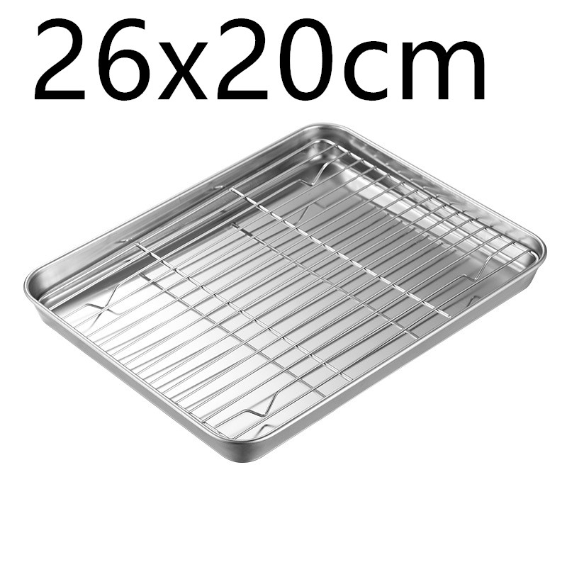 Stainless Steel Rice Noodle Plate With Thickened Flat Bottom Plate