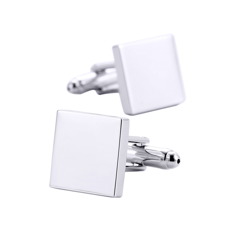 Gold-Tone Geometric Cufflinks, picture 5 of 5