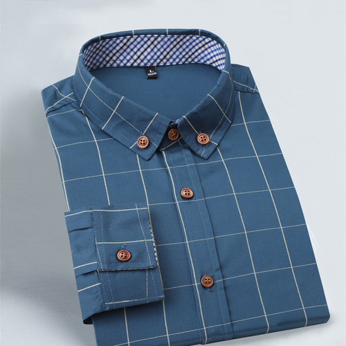 Title 3, Camisa casual de negócios slim fit all-match