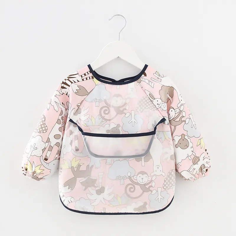 Baby Eating Clothes Apron Kid Gown Bib Waterproof