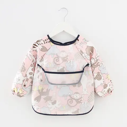 Baby Eating Clothes Apron Kid Gown Bib Waterproof