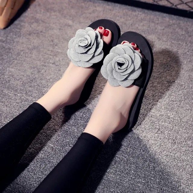Zosja Sandalen Met Roos Grey - Shop at LoveMi