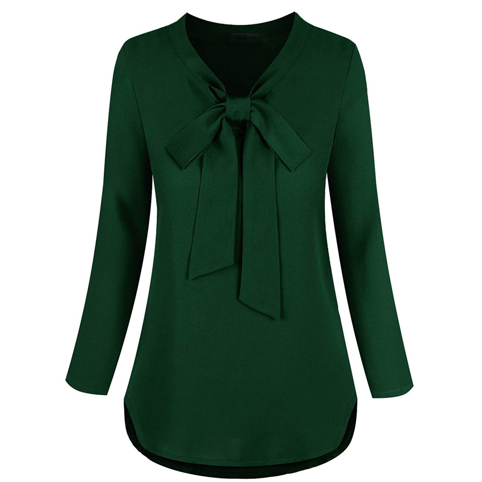Women's Plus Size Shirt With Rolled Sleeves