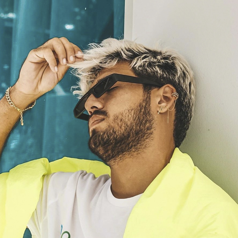 Ear  Pierced Chain Key Lightning Alloy Earring Set