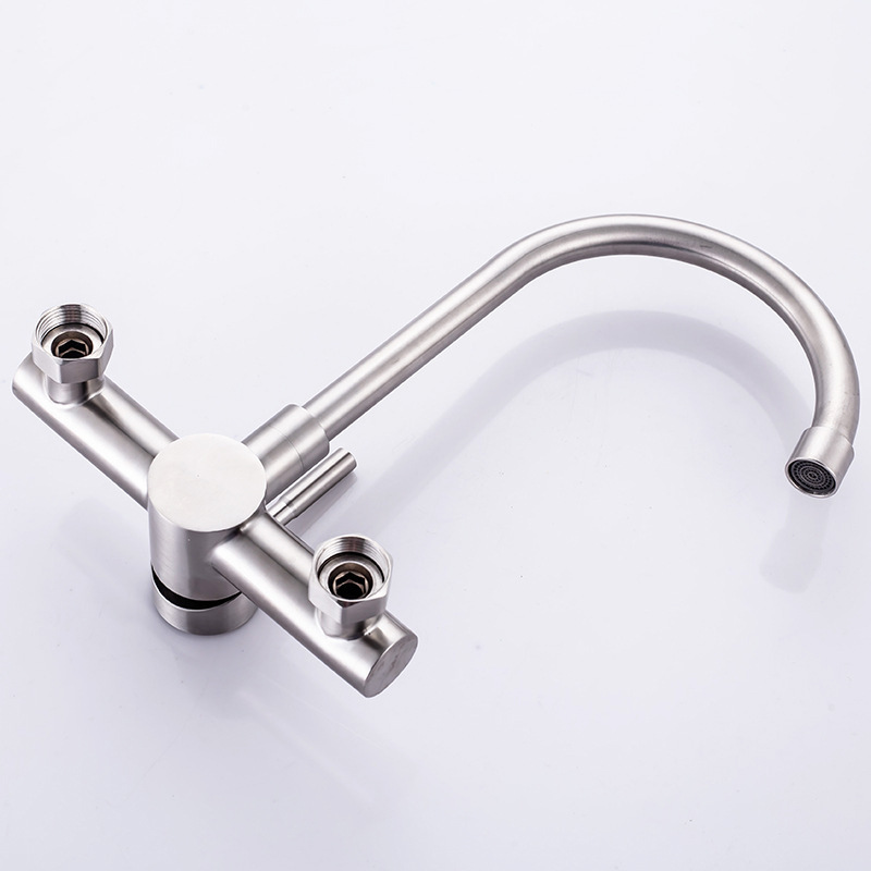 Title 1, In-wall Sink Faucet With Double Holes