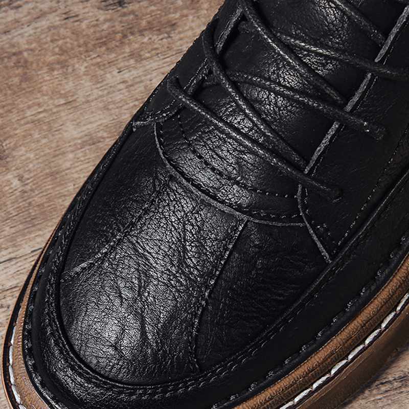 Men's Retro Fashion British Casual Leather Shoes