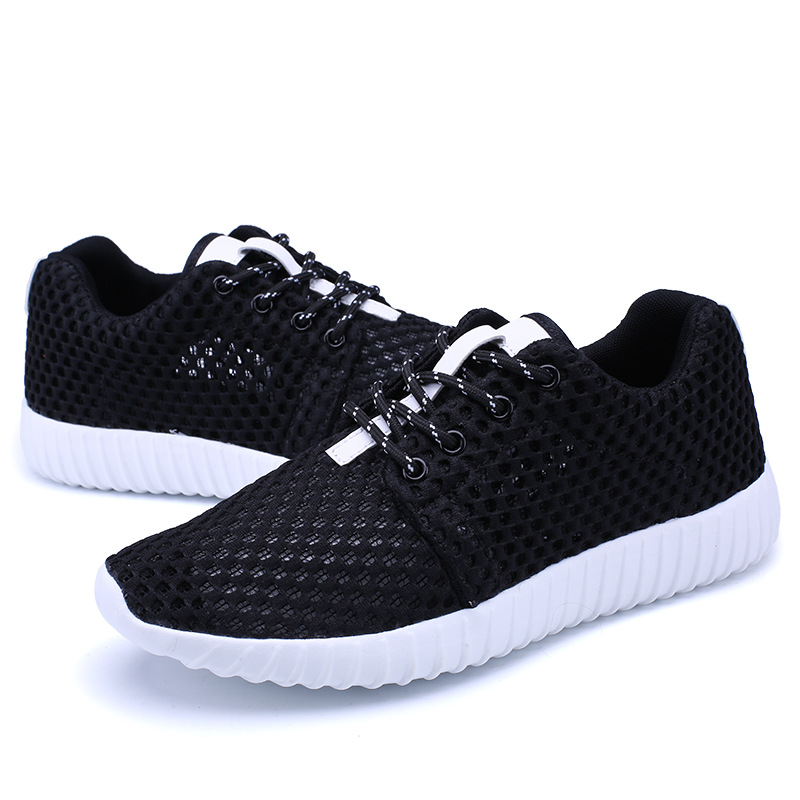 Title 3, Holle mesh sneakers voor dames, zachte zool, co...