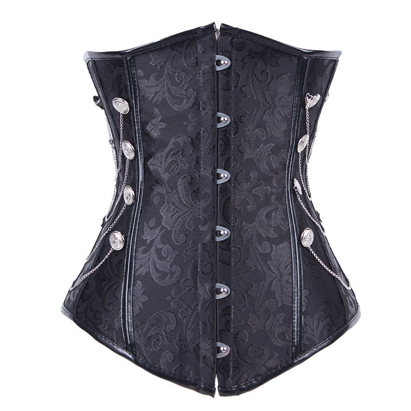 Title 3, Steampunk Palace Jacquard Tummy Tuck Steel Body...