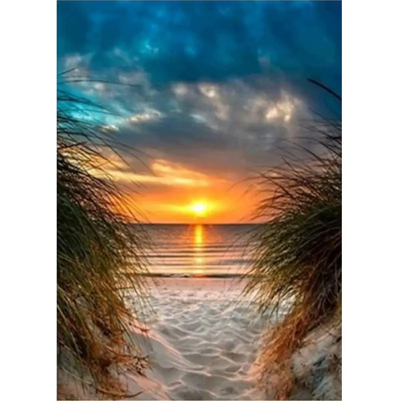Sunset Seascape Living Room Decorative Painting Full