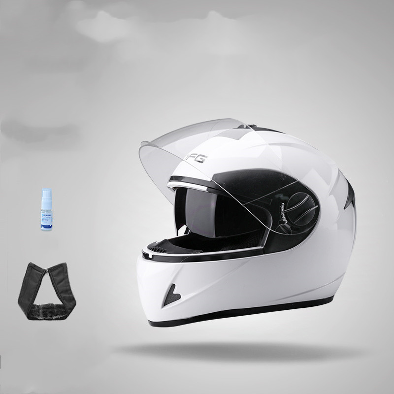 Electric Battery Motorcycle Anti-Fog Helmet Full Face Helmet — view 6