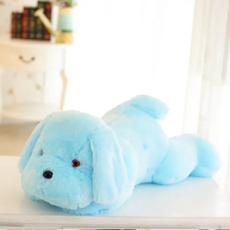LED Colorful Glowing Cute Dog Doll