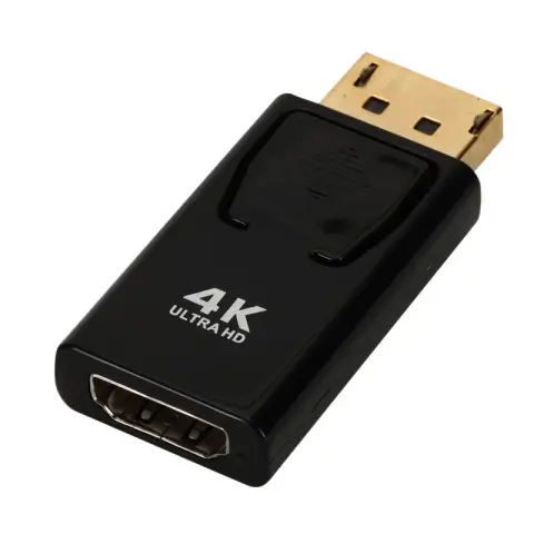 Displayport to HDMI Adapter Supports 4K Large DP