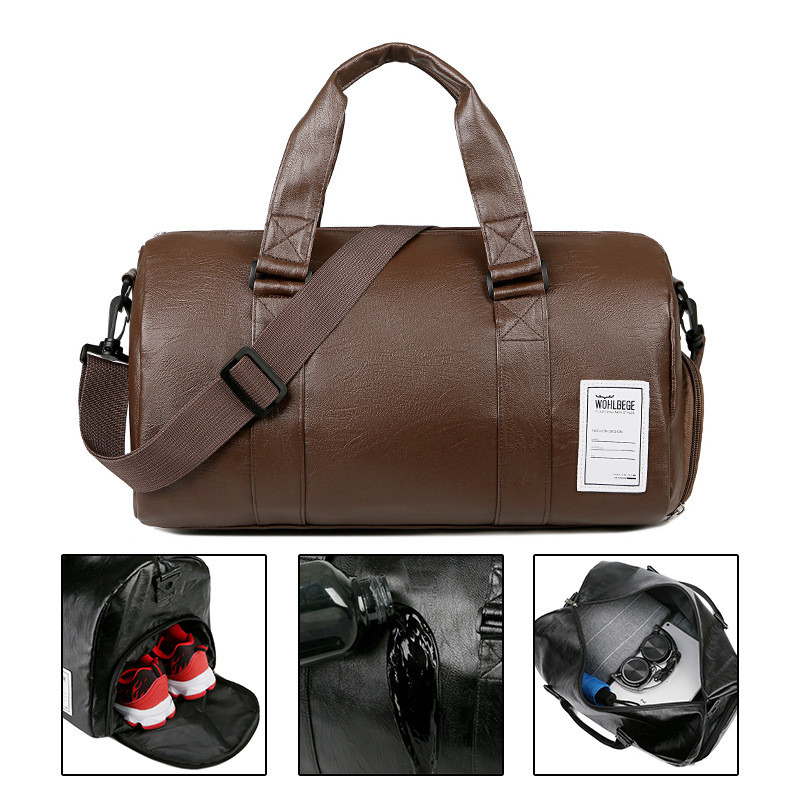 European And American Travel Bag Men's Fitness Bag Custom Waterproof Handbag