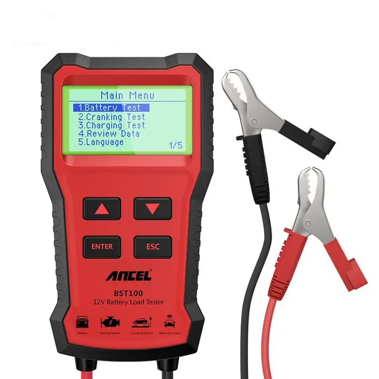 Automobile Battery Tester 12V Detector