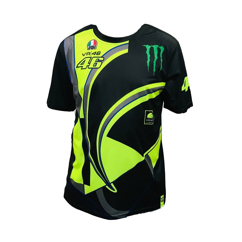 Digital Printed Racing Suit Motorcycle Short-sleeved T-shirt