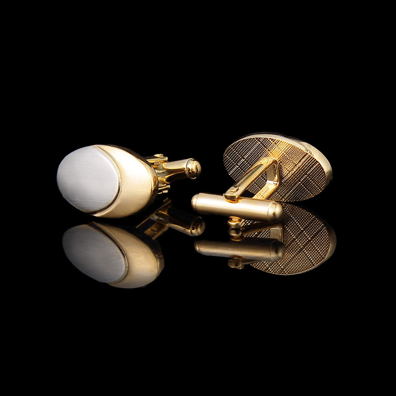Two-Tone Brushed Cufflinks, picture 3 of 4