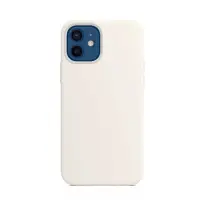 Magnetic liquid silicone phone case with mini two-color buttons