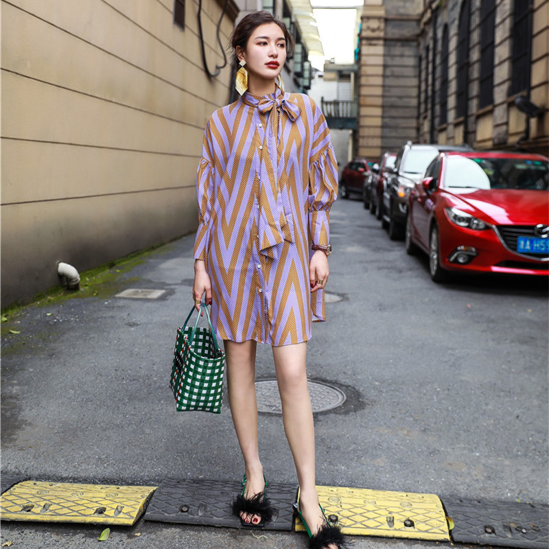 Diamond Check Shirt Dress, picture 3 of 5
