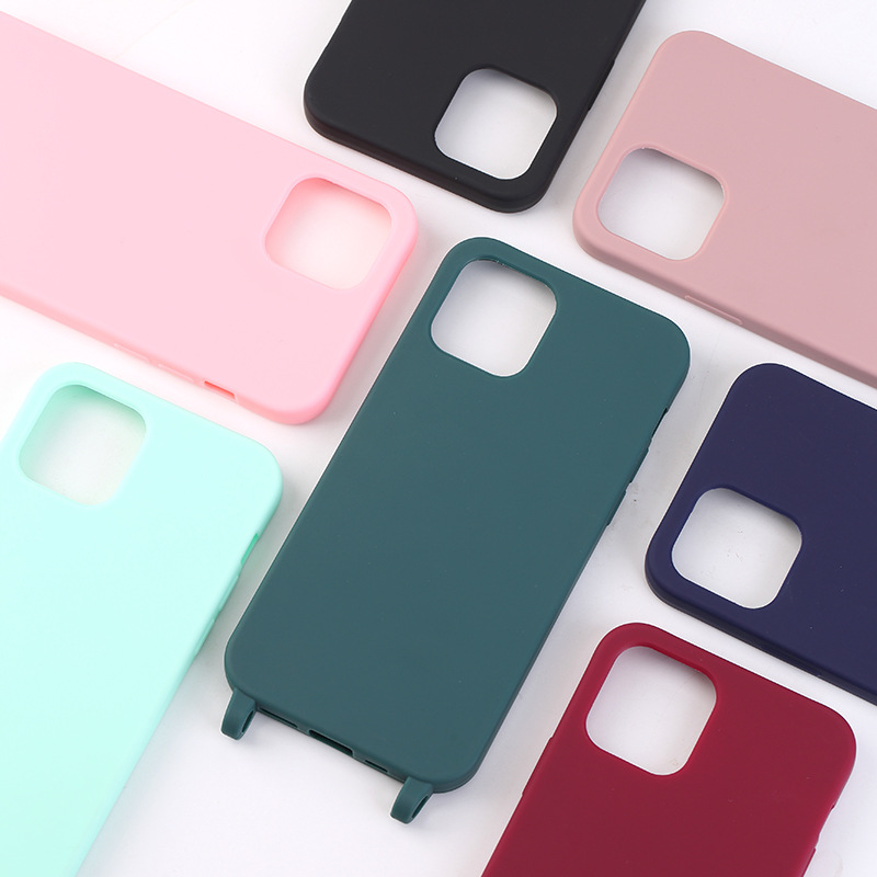 Compatible with Apple , Color Adjustable Webbing Strap Skin Phone Case - Image 2
