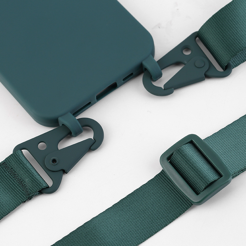 Compatible with Apple , Color Adjustable Webbing Strap Skin Phone Case - Image 10