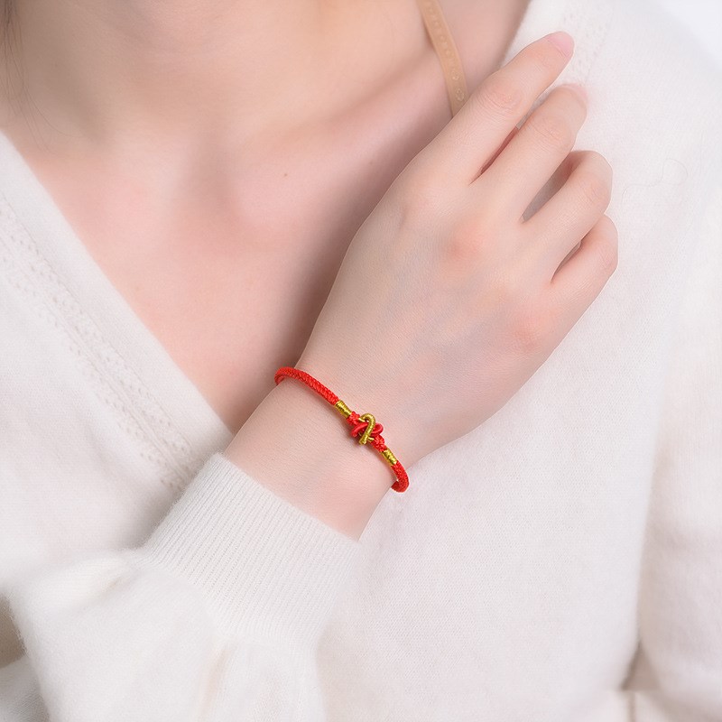 Hand-woven Couple Bracelet For The Year Of The Rat