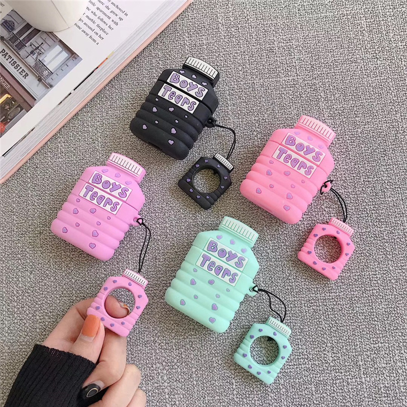 Stereo Creative Mineral WaterBluetooth Wireless Silicone Earphone Box - Image 3