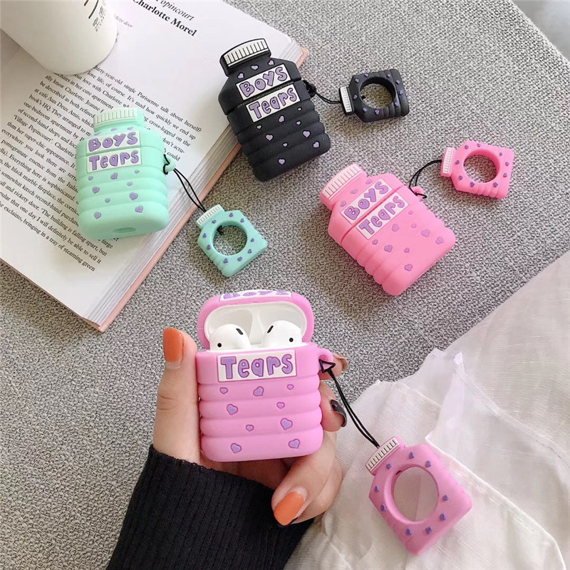 Stereo Creative Mineral WaterBluetooth Wireless Silicone Earphone Box - Image 2